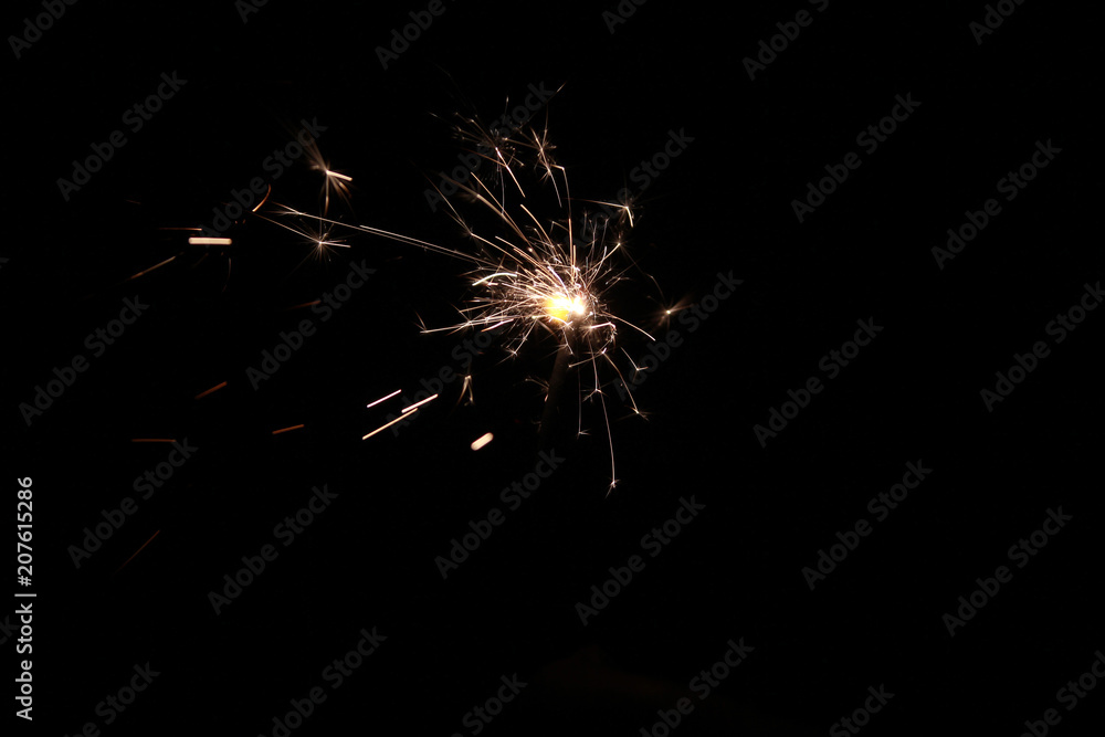 Abstract Sparkler Background