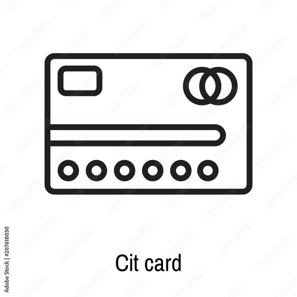 Credit card icon vector sign and symbol isolated on white background, Credit card logo concept Credit card icon vector sign and symbol isolated on white background, Credit card logo concept