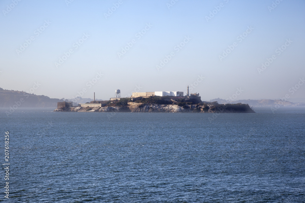 Alcatraz Jail from the coast