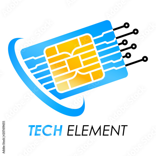 Chipkarte - tech icon