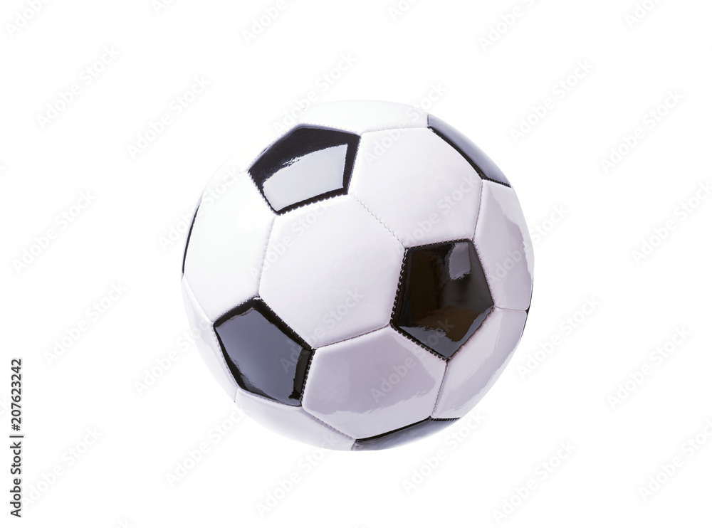 Soccer ball isolated on a white background