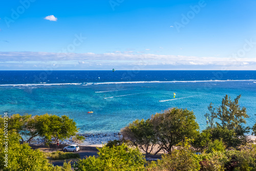 Fototapeta Naklejka Na Ścianę i Meble -  lagon du Trou d'Eau, la Saline, île de la Réunion