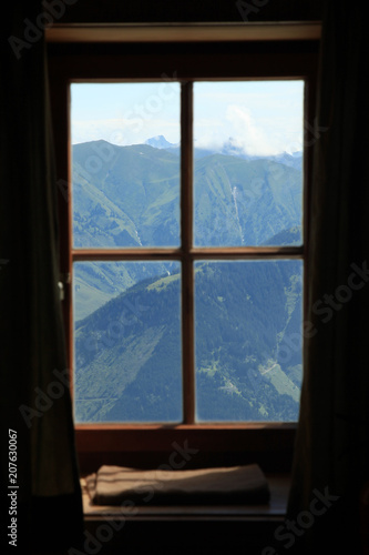 Window with Landscape View