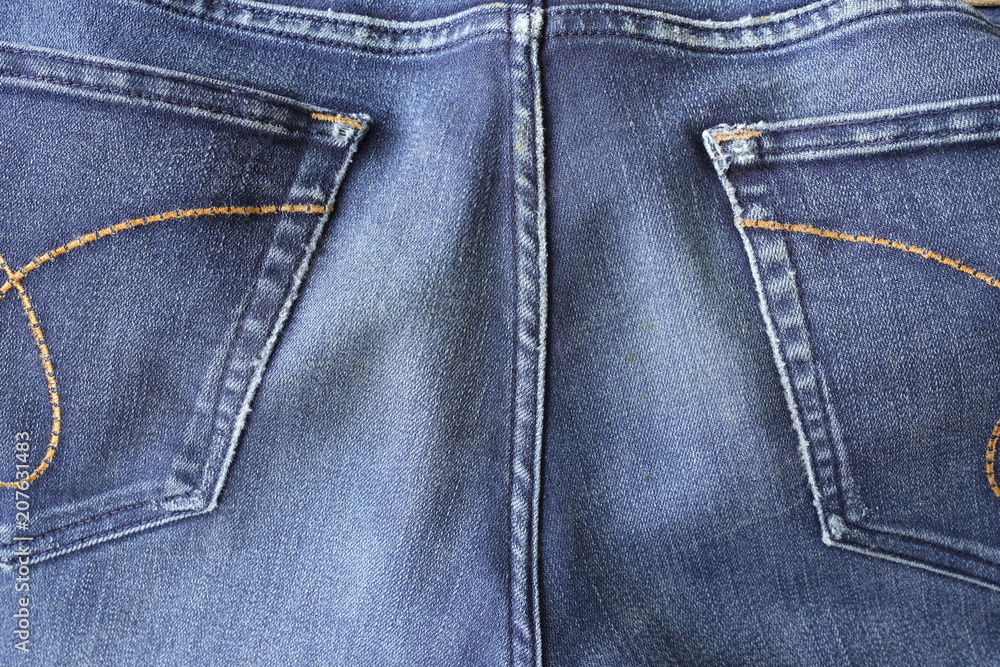 Denim jeans pockets Denim jeans pockets