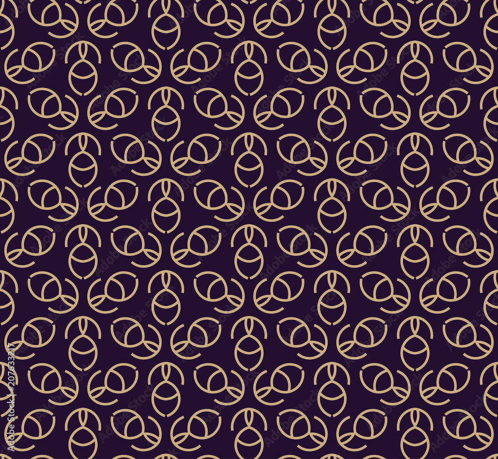 Vector seamless pattern. Modern stylish texture. Geometric linear ornament. Vector seamless pattern. Modern stylish texture. Geometric linear ornament.