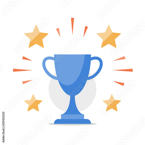 Top result, shiny trophy, reward program, game winner, best performance, award ceremony, first place cup, high score achievement