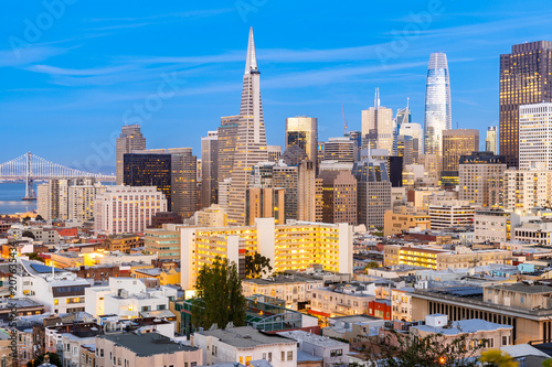 Photography San Francisco downtown skyline