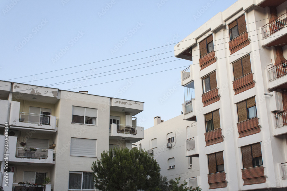 Fototapeta premium Corners from New Buildings
