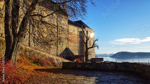Canvas Print Burg in Oslo, Norwegen