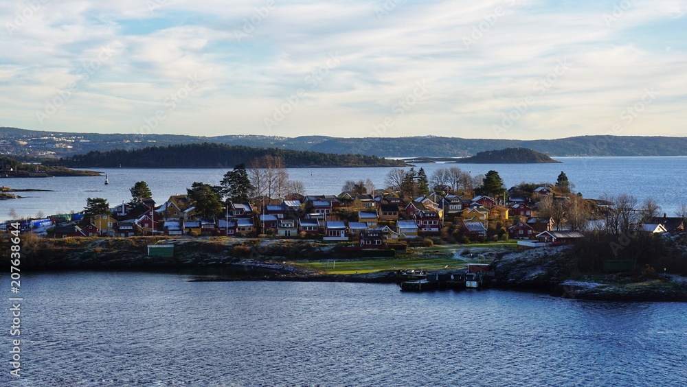 Im Oslo-Fjord - Landschaft in Norwegen
