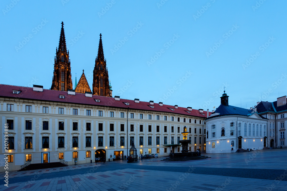 City view of Prague.