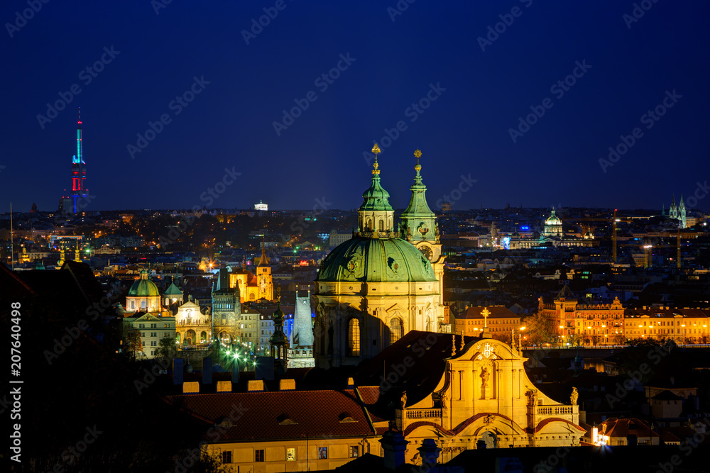 Obraz premium City view of Prague.