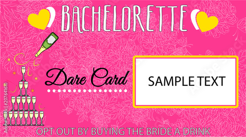 the bachelorette card