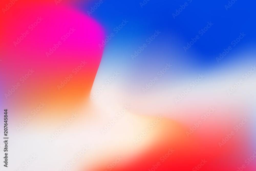 Gradient mesh abstract background. Colorful fluid shapes for poster, banner, flyer and presentation. - obrazy, fototapety, plakaty 