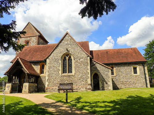 Church of the Holy Cross in the Chiltern Hills at Church End, Sarratt