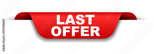 red banner last offer