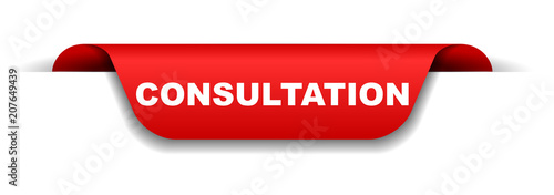 red banner consultation