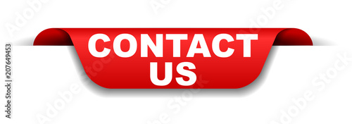 red banner contact us