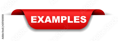 red banner examples