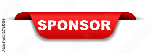 red banner sponsor