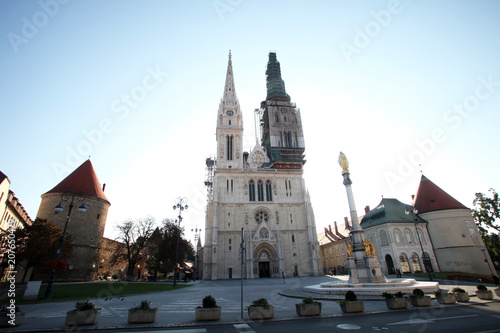 Zagreb Cathedral dedicated to the Assumption of Mary in Zagreb, Croatia