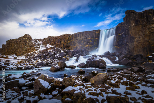 Oxararfoss - May 03  2018  The Oxararfoss waterfall  Iceland