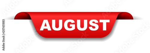 red banner august