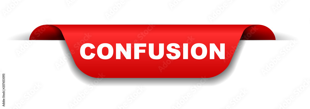 red banner confusion red banner confusion