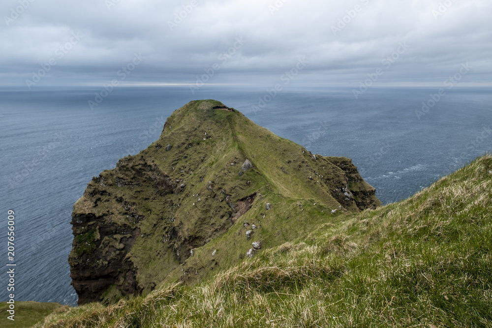 helicopter views in Faroe Islands
