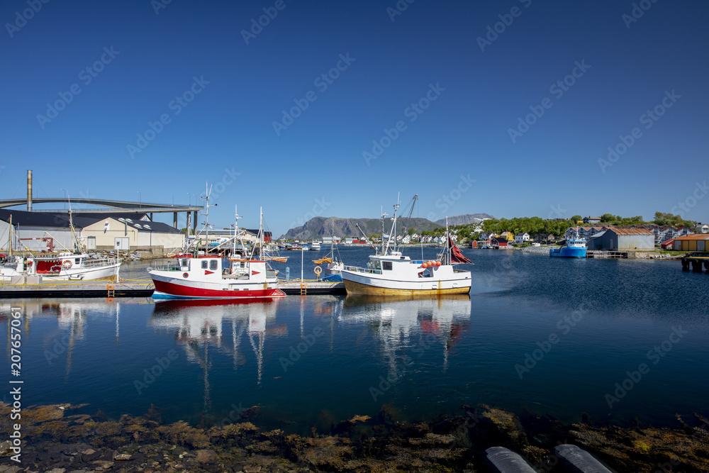From the fishing port in Bronnoysund Nordland county From the fishing port in Bronnoysund Nordland county