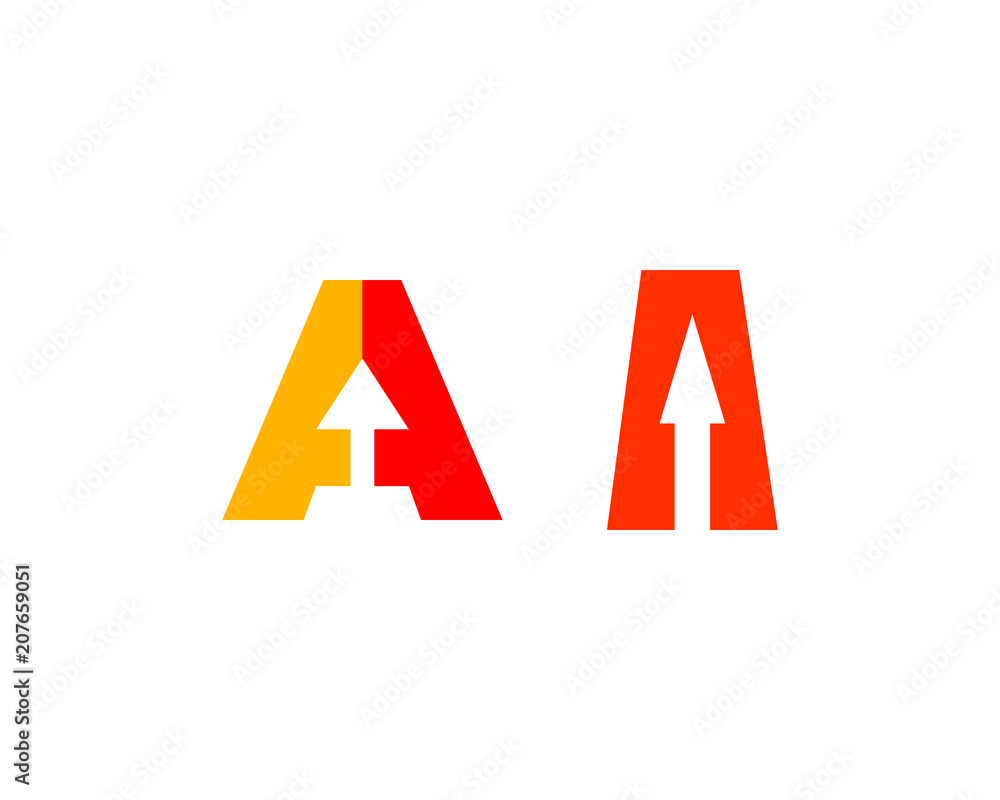 a letter arrow logo collection a letter arrow logo collection