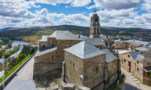 Centre of the historic tow of Puebla de Sanabria