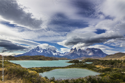 Torres del Paine National Park is an amazing place in the extreme south of South Ice Field, the third bigger Ice Field after Antarctica and Greenland. Great glaciers, sharp mountains like knifes 