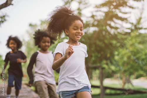 kids playing outdoors
