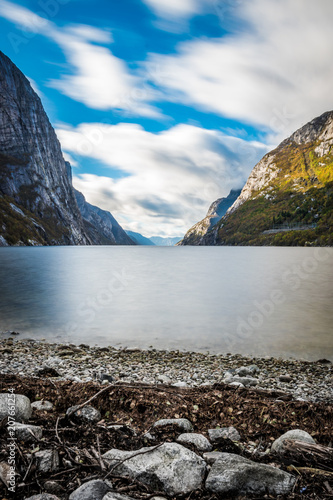 Wallpaper Mural Lysefjord fjord Norway long exposure coast line Torontodigital.ca