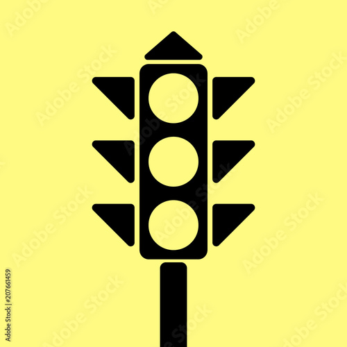 Vector traffic lights