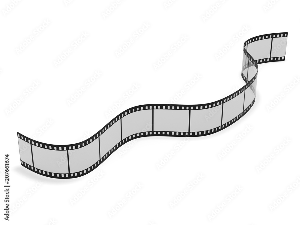 Fototapeta premium cine film 3d rendering