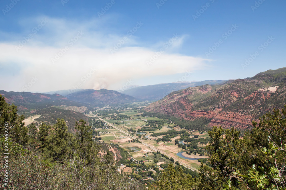 The 416 fire in Durango, Colorado on Saturday June 2nd