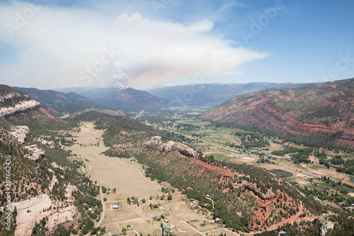 The 416 fire in Durango, Colorado on Saturday June 2nd photo