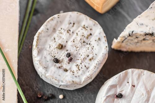 cheese board selection. 