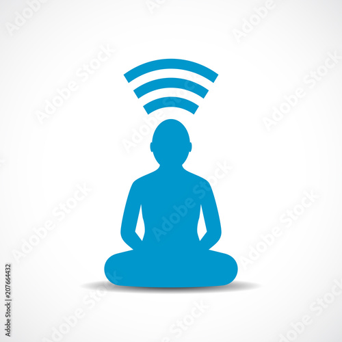 Always online concept vector icon