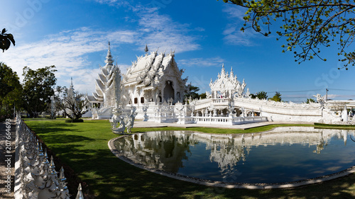 Wat Rong Khun temple in Chiang Rai