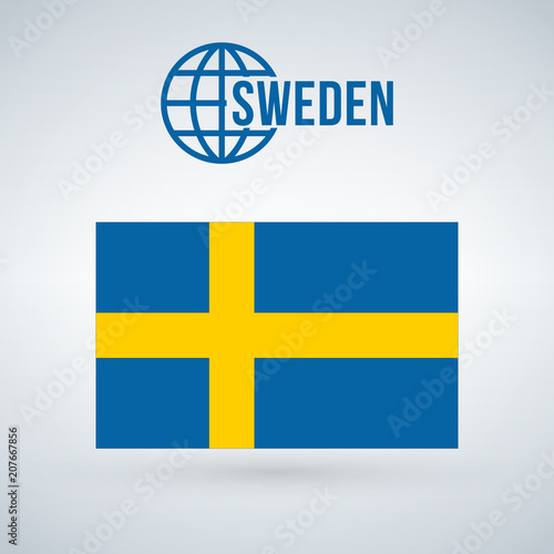 Sweden Flag vector illustra...