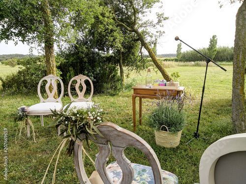 Boda en el campo