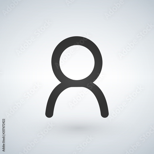 profile user outline icon, ...