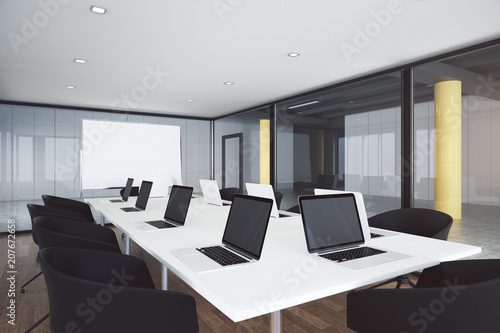 Modern conference room