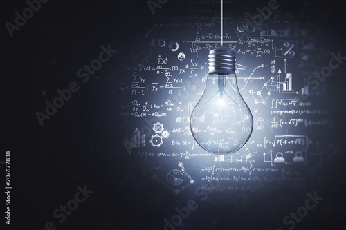 Idea, science and knowlegde concept