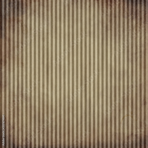 Fototapeta Naklejka Na Ścianę i Meble -  Brown retro stripes pattern