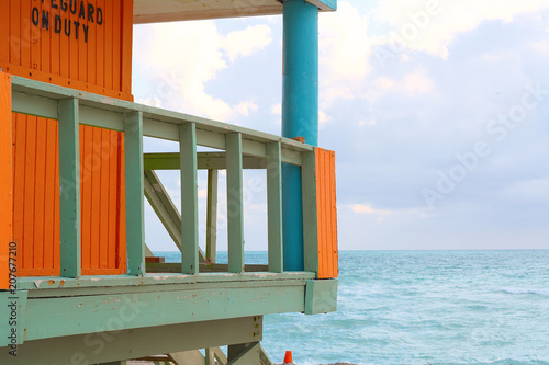 Lifeguard Tower in Miami