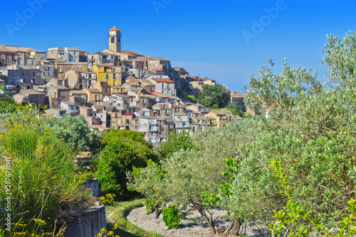 The village of Badolato, Calabria, Italy photo